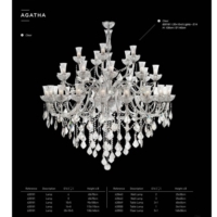 灯饰设计 Iris Cristal 2017年奢华精美欧式吊灯