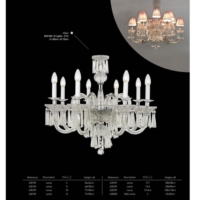 灯饰设计 Iris Cristal 2017年奢华精美欧式吊灯