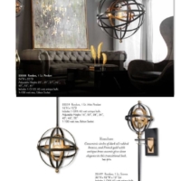 灯饰设计 uttermost 2017年欧美灯饰灯具设计