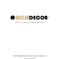 灯饰设计 ACA Lighting 2017