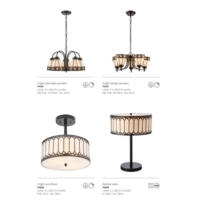 灯饰设计 Interiors 1900 2017年国外复古灯饰灯具设计目录