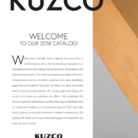 灯饰设计 KUZCO 2018年欧美现代时尚灯具设计目录