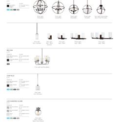 灯饰设计 Sea Gull Lighting 2018年美式灯具设计图册
