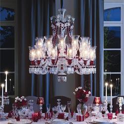 灯饰设计 Baccarat 2019年欧美水晶玻璃灯饰设计素材