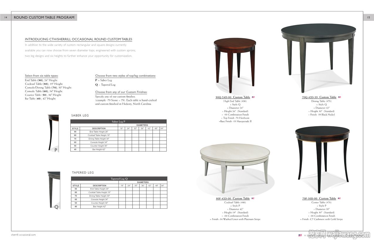 CTHSherrill 2019年美国家具品牌产品图册_家具设计(共155张) 挖家网