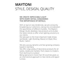 灯饰设计 Maytoni 2020年德国流行灯饰设计目