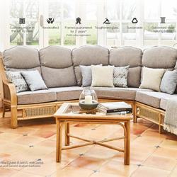 家具设计 Daro Furniture 2020年欧美藤艺实木沙发茶几家具