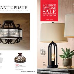 灯饰设计 Lamps Plus 2020年3月欧美精选灯饰家具及装饰