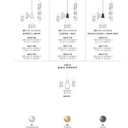 灯饰设计 Zafferano 2020年现代玻璃灯饰图册
