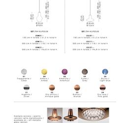灯饰设计 Zafferano 2020年现代玻璃灯饰图册