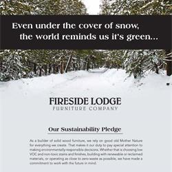 家具设计 Fireside Lodge 2020年美国纯手工实木家具素材图片