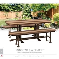 家具设计 欧美庭院户外休闲家具设计 Lambright Aluminum