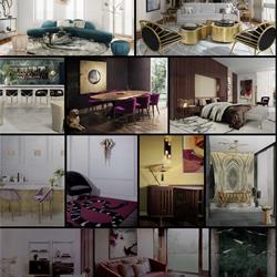 家具设计 COVET HOUSE 2020年欧美奢华家居装饰设计