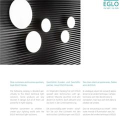 灯饰设计 Eglo 2020年欧美现代简约LED灯设计