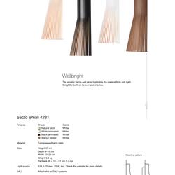 灯饰设计 Secto Design 2020年国外竹艺木艺灯饰设计
