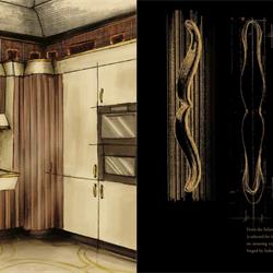 家具设计 Modenese 意大利豪华餐厅家具设计素材图片