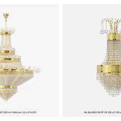 灯饰设计 ArtGlass 2021年欧美水晶铜艺蜡烛灯饰设计