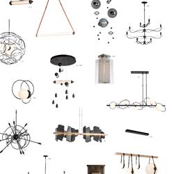 灯饰设计 Hubbardton Forge 2021年美式创意前卫灯饰素材图片