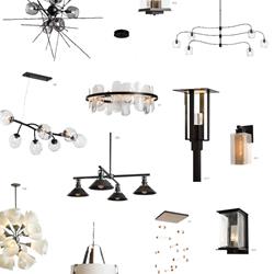 灯饰设计 Hubbardton Forge 2021年美式创意前卫灯饰素材图片