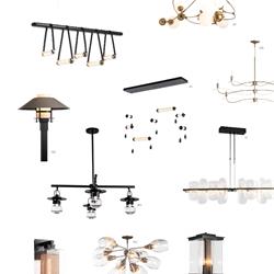 灯饰设计 Hubbardton Forge 2021年美式创意前卫灯饰素材图片