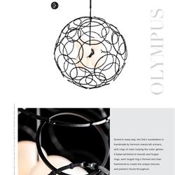 灯饰设计 Hubbardton Forge 2021年美式创意前卫灯饰素材图片