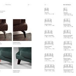 家具设计 Gienne Salotti 欧美客厅家具布艺沙发设计图片