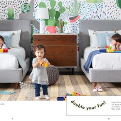 家具设计 Living Spaces 2021年欧美儿童青年卧室家具设计电子杂志