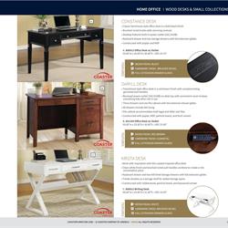 家具设计 Coaster 2021年欧美书房家具设计图片