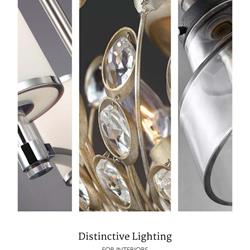 灯饰设计图:Distinctive 2022年欧美灯具设计图片电子目录