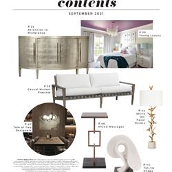 灯饰设计 Furniture Lighting Decor 2021年欧美家居设计电子杂志