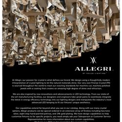 灯饰设计 Allegri 2021年奢华水晶玻璃美式灯电子目录