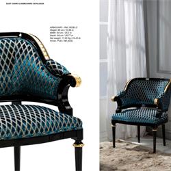 家具设计 Mariner 欧美新古典豪华家具单人位沙发素材图片