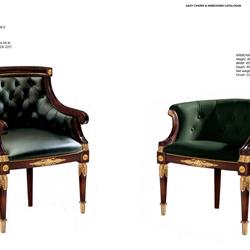 家具设计 Mariner 欧美新古典豪华家具单人位沙发素材图片