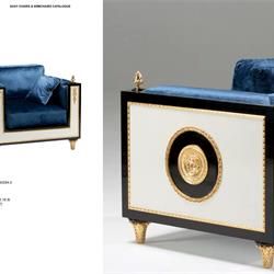 家具设计 Mariner 欧美新古典豪华家具单人位沙发素材图片