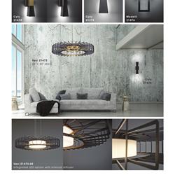 灯饰设计 UltraLights 2022年国外现代LED灯具设计PDF电子目录