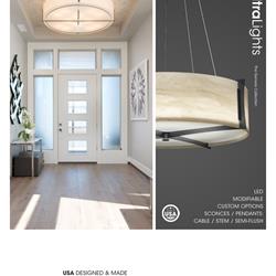 灯饰设计 UltraLights 2022年国外现代LED灯具设计PDF电子目录