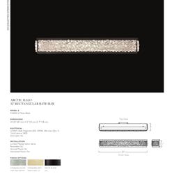 灯饰设计 Fine Art 2022年美国水晶浴室壁灯设计素材图片