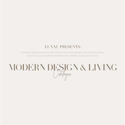 家具设计图:Luxxu 2022年欧美豪华灯饰设计素材图片电子杂志