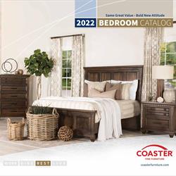 家具设计图:Coaster 2022年欧美卧室家具设计素材图片电子目录