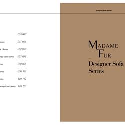 家具设计 MadameFur 欧美客厅家具设计素材图片电子书