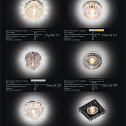 灯饰设计 MAX Light 2019年欧美水晶筒灯设计素材图片