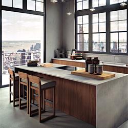 家具设计 RIVA1920 意大利原木厨房家具设计素材图片