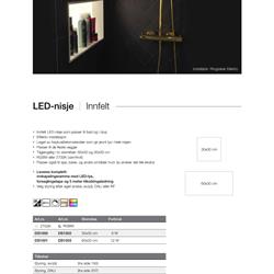 灯饰设计 Lyskomponenter LED线条灯具设计方案电子目录