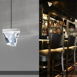 灯饰设计 Fabbian 2023年意大利餐厅酒店定制灯具案例电子目录