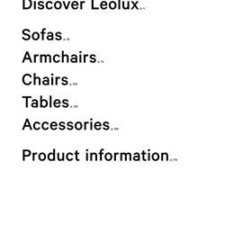 家具设计 Leolux 2022-2023年荷兰现代时尚家具产品图片电目录