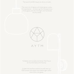 灯饰设计 AYTM 2023年丹麦简约奢华灯具设计素材图片电子书