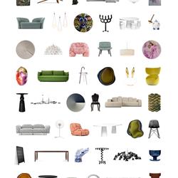 灯饰设计 Moooi 2023年欧美创意室内家居灯饰家具图片电子杂志