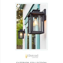 灯具设计 Elstead 2024年欧美户外花园灯饰产品电子目录