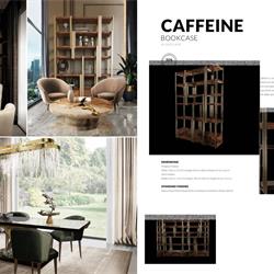 家具设计 Caffe Latte 2023年现代创意室内设计家具灯饰电子杂志