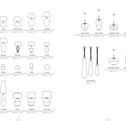 灯饰设计 4Concepts 2023年欧式手工玻璃灯饰设计图片电子目录